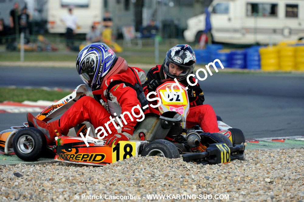 11/10/2009 : 6ème manche du Championnat Régional Aquitain à Mérignac (photos Patrick Lascombes) 2009 — karting