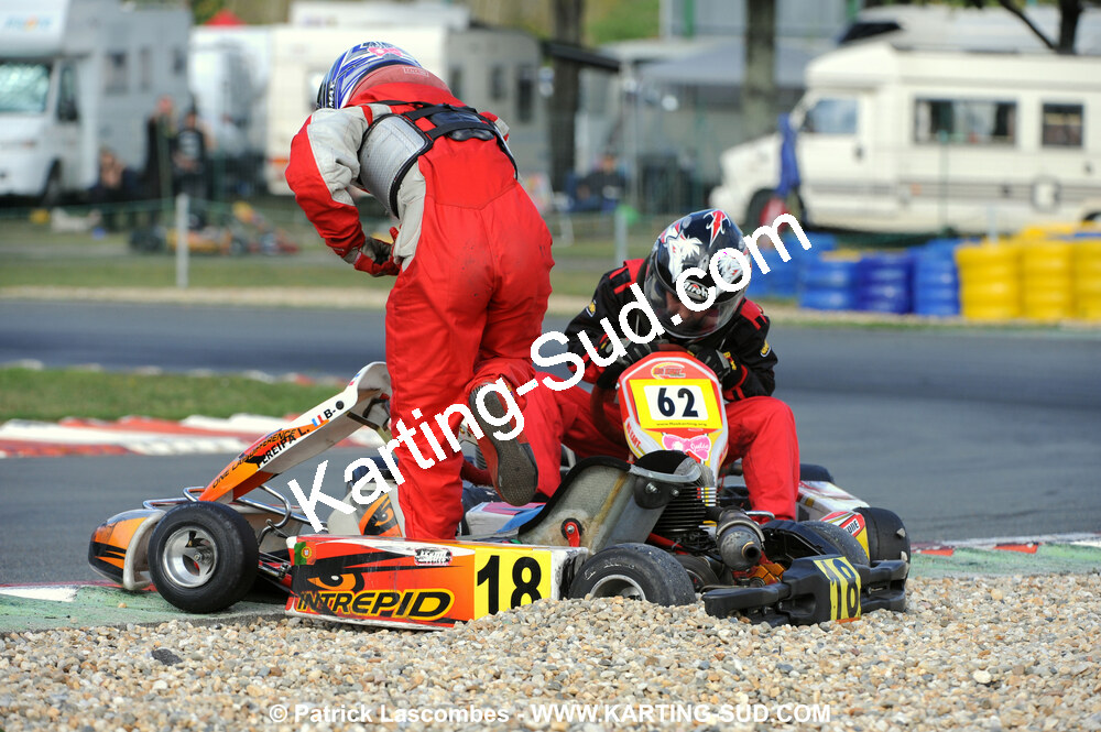 11/10/2009 : 6ème manche du Championnat Régional Aquitain à Mérignac (photos Patrick Lascombes) 2009 — karting