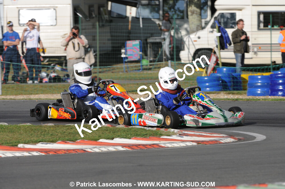 11/10/2009 : 6ème manche du Championnat Régional Aquitain à Mérignac (photos Patrick Lascombes) 2009 — karting