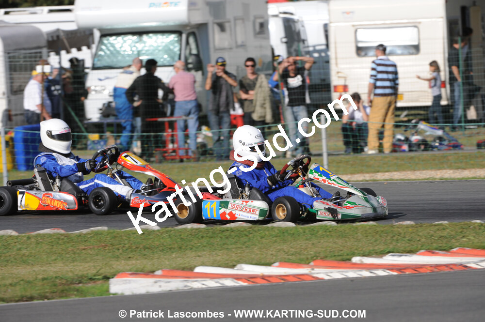 11/10/2009 : 6ème manche du Championnat Régional Aquitain à Mérignac (photos Patrick Lascombes) 2009 — karting