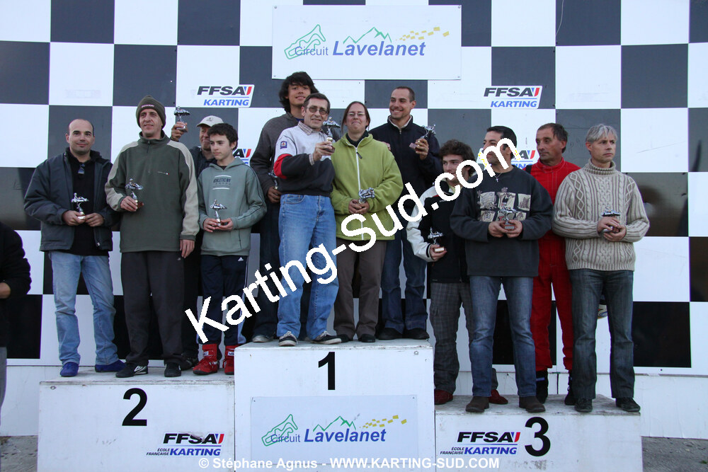 18/10/2009 : 4 Heures Loisir des Pyrénées à Lavelanet (photos Stéphane Agnus) 2009 — karting