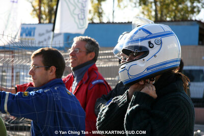Céline MOUTET-FORTIS — 18/10/2009 : 4 Heures Loisir des Pyrénées à Lavelanet (photos Yan Ching Tan) 2009 — karting