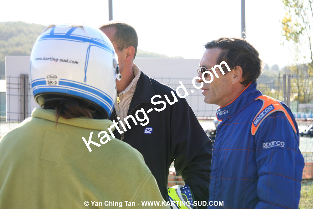 Bernard CASALE, Céline MOUTET-FORTIS, Michel MOUTET-FORTIS — 18/10/2009 : 4 Heures Loisir des Pyrénées à Lavelanet (photos Yan Ching Tan) 2009 — karting