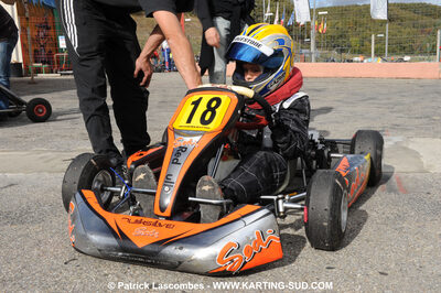 25/10/2009 : 2ème manche du Trophée Vincent Sanchez à Lavelanet (photos Patrick Lascombes) 2009 — karting
