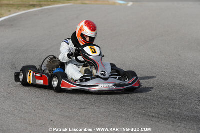25/10/2009 : 2ème manche du Trophée Vincent Sanchez à Lavelanet (photos Patrick Lascombes) 2009 — karting