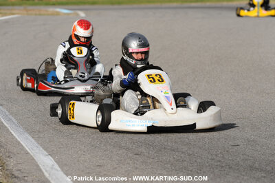 25/10/2009 : 2ème manche du Trophée Vincent Sanchez à Lavelanet (photos Patrick Lascombes) 2009 — karting