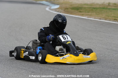 25/10/2009 : 2ème manche du Trophée Vincent Sanchez à Lavelanet (photos Patrick Lascombes) 2009 — karting