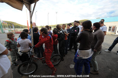 25/10/2009 : 2ème manche du Trophée Vincent Sanchez à Lavelanet (photos Patrick Lascombes) 2009 — karting