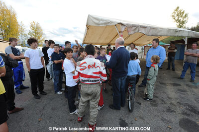 25/10/2009 : 2ème manche du Trophée Vincent Sanchez à Lavelanet (photos Patrick Lascombes) 2009 — karting