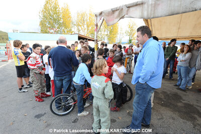 25/10/2009 : 2ème manche du Trophée Vincent Sanchez à Lavelanet (photos Patrick Lascombes) 2009 — karting