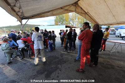 25/10/2009 : 2ème manche du Trophée Vincent Sanchez à Lavelanet (photos Patrick Lascombes) 2009 — karting