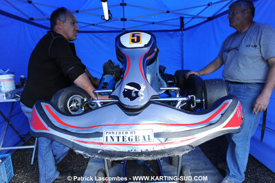 Alain PINEL — 25/10/2009 : 2ème manche du Trophée Vincent Sanchez à Lavelanet (photos Patrick Lascombes) 2009 — karting