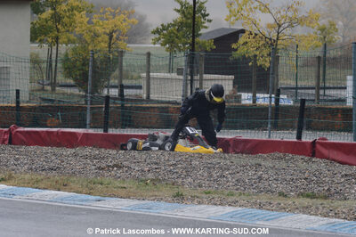 25/10/2009 : 2ème manche du Trophée Vincent Sanchez à Lavelanet (photos Patrick Lascombes) 2009 — karting