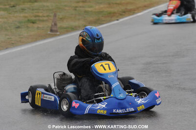 25/10/2009 : 2ème manche du Trophée Vincent Sanchez à Lavelanet (photos Patrick Lascombes) 2009 — karting