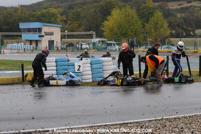 25/10/2009 : 2ème manche du Trophée Vincent Sanchez à Lavelanet (photos Patrick Lascombes) 2009 — karting