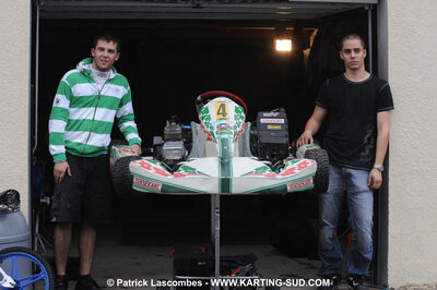 25/10/2009 : 2ème manche du Trophée Vincent Sanchez à Lavelanet (photos Patrick Lascombes) 2009 — karting