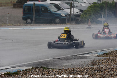 25/10/2009 : 2ème manche du Trophée Vincent Sanchez à Lavelanet (photos Patrick Lascombes) 2009 — karting