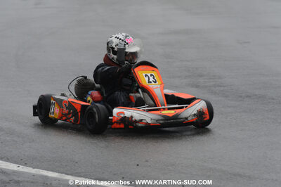 25/10/2009 : 2ème manche du Trophée Vincent Sanchez à Lavelanet (photos Patrick Lascombes) 2009 — karting