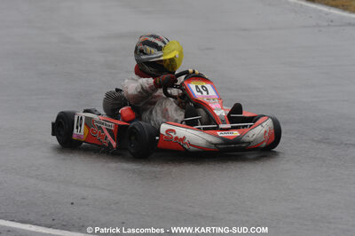 25/10/2009 : 2ème manche du Trophée Vincent Sanchez à Lavelanet (photos Patrick Lascombes) 2009 — karting