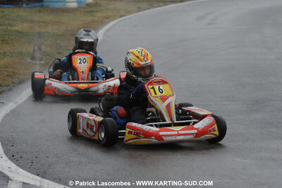25/10/2009 : 2ème manche du Trophée Vincent Sanchez à Lavelanet (photos Patrick Lascombes) 2009 — karting