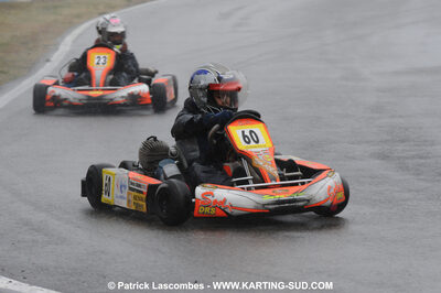 25/10/2009 : 2ème manche du Trophée Vincent Sanchez à Lavelanet (photos Patrick Lascombes) 2009 — karting