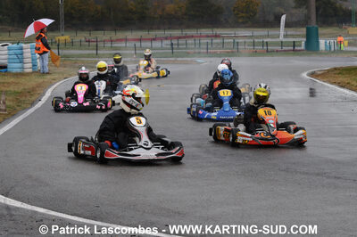 25/10/2009 : 2ème manche du Trophée Vincent Sanchez à Lavelanet (photos Patrick Lascombes) 2009 — karting