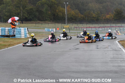 25/10/2009 : 2ème manche du Trophée Vincent Sanchez à Lavelanet (photos Patrick Lascombes) 2009 — karting