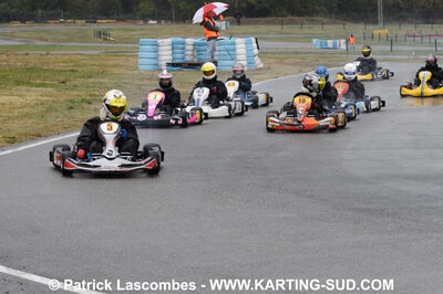 25/10/2009 : 2ème manche du Trophée Vincent Sanchez à Lavelanet (photos Patrick Lascombes) 2009 — karting