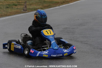 25/10/2009 : 2ème manche du Trophée Vincent Sanchez à Lavelanet (photos Patrick Lascombes) 2009 — karting