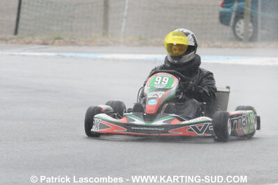 25/10/2009 : 2ème manche du Trophée Vincent Sanchez à Lavelanet (photos Patrick Lascombes) 2009 — karting