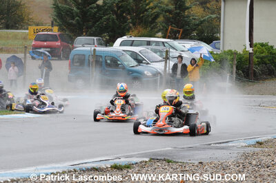 25/10/2009 : 2ème manche du Trophée Vincent Sanchez à Lavelanet (photos Patrick Lascombes) 2009 — karting