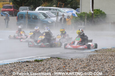 25/10/2009 : 2ème manche du Trophée Vincent Sanchez à Lavelanet (photos Patrick Lascombes) 2009 — karting