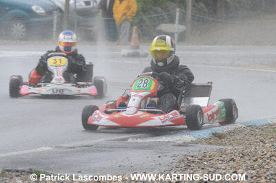 25/10/2009 : 2ème manche du Trophée Vincent Sanchez à Lavelanet (photos Patrick Lascombes) 2009 — karting