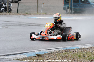 25/10/2009 : 2ème manche du Trophée Vincent Sanchez à Lavelanet (photos Patrick Lascombes) 2009 — karting