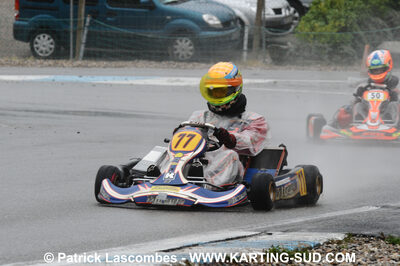 25/10/2009 : 2ème manche du Trophée Vincent Sanchez à Lavelanet (photos Patrick Lascombes) 2009 — karting