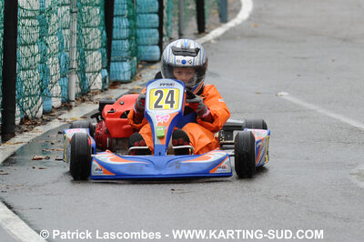 25/10/2009 : 2ème manche du Trophée Vincent Sanchez à Lavelanet (photos Patrick Lascombes) 2009 — karting