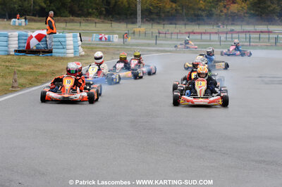 25/10/2009 : 2ème manche du Trophée Vincent Sanchez à Lavelanet (photos Patrick Lascombes) 2009 — karting