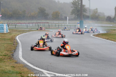 25/10/2009 : 2ème manche du Trophée Vincent Sanchez à Lavelanet (photos Patrick Lascombes) 2009 — karting