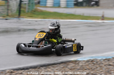 25/10/2009 : 2ème manche du Trophée Vincent Sanchez à Lavelanet (photos Patrick Lascombes) 2009 — karting