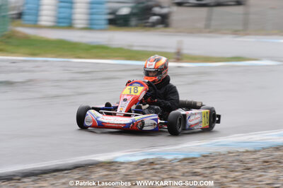 25/10/2009 : 2ème manche du Trophée Vincent Sanchez à Lavelanet (photos Patrick Lascombes) 2009 — karting