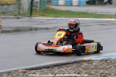 25/10/2009 : 2ème manche du Trophée Vincent Sanchez à Lavelanet (photos Patrick Lascombes) 2009 — karting