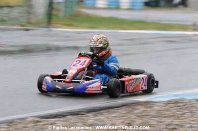 25/10/2009 : 2ème manche du Trophée Vincent Sanchez à Lavelanet (photos Patrick Lascombes) 2009 — karting