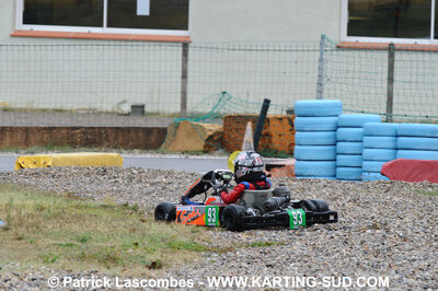 25/10/2009 : 2ème manche du Trophée Vincent Sanchez à Lavelanet (photos Patrick Lascombes) 2009 — karting