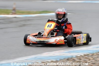 25/10/2009 : 2ème manche du Trophée Vincent Sanchez à Lavelanet (photos Patrick Lascombes) 2009 — karting