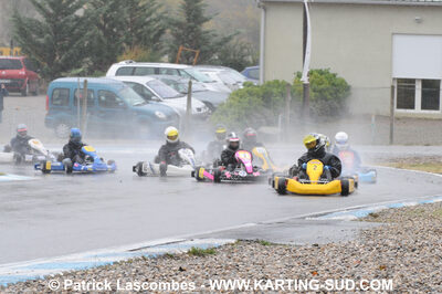 25/10/2009 : 2ème manche du Trophée Vincent Sanchez à Lavelanet (photos Patrick Lascombes) 2009 — karting