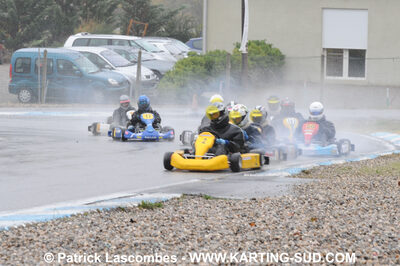 25/10/2009 : 2ème manche du Trophée Vincent Sanchez à Lavelanet (photos Patrick Lascombes) 2009 — karting