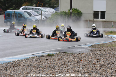 Bernard CASALE — 25/10/2009 : 2ème manche du Trophée Vincent Sanchez à Lavelanet (photos Patrick Lascombes) 2009 — karting