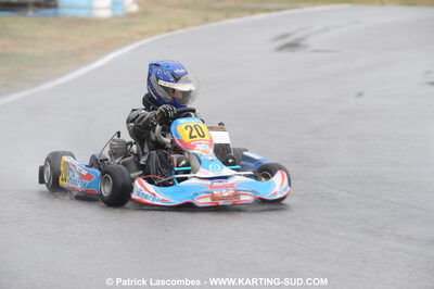 25/10/2009 : 2ème manche du Trophée Vincent Sanchez à Lavelanet (photos Patrick Lascombes) 2009 — karting