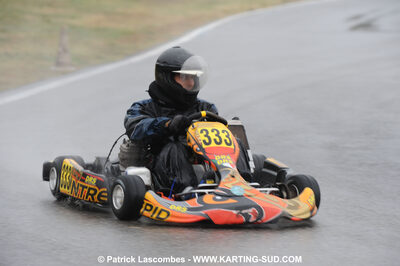 Bernard CASALE — 25/10/2009 : 2ème manche du Trophée Vincent Sanchez à Lavelanet (photos Patrick Lascombes) 2009 — karting