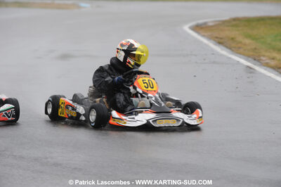 Thierry BOYER — 25/10/2009 : 2ème manche du Trophée Vincent Sanchez à Lavelanet (photos Patrick Lascombes) 2009 — karting